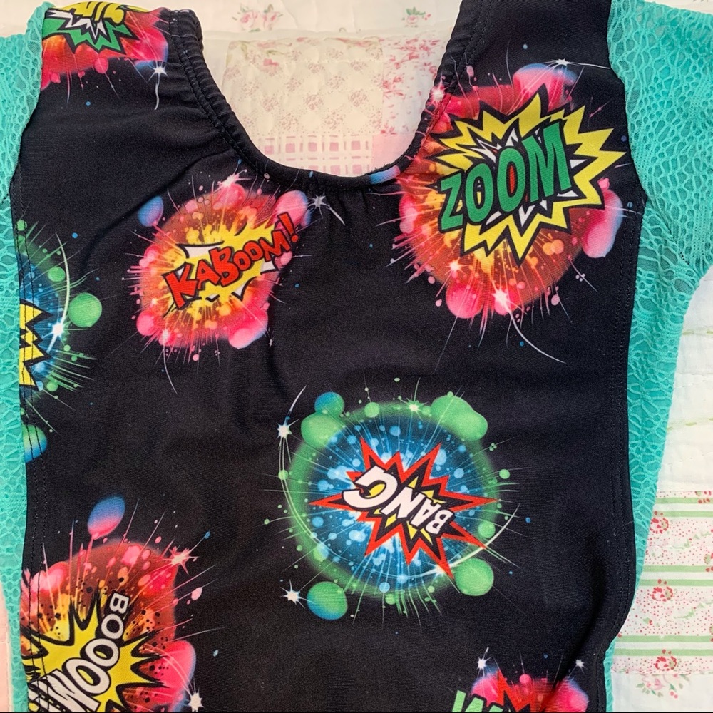 Hart Designs Dancewear Custom 💥🗯 Leotard Sz CM